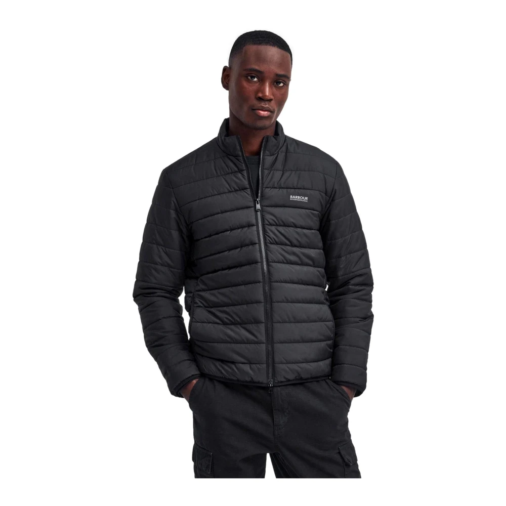 Barbour Gewatteerde Jas Ledley Classic Black Heren