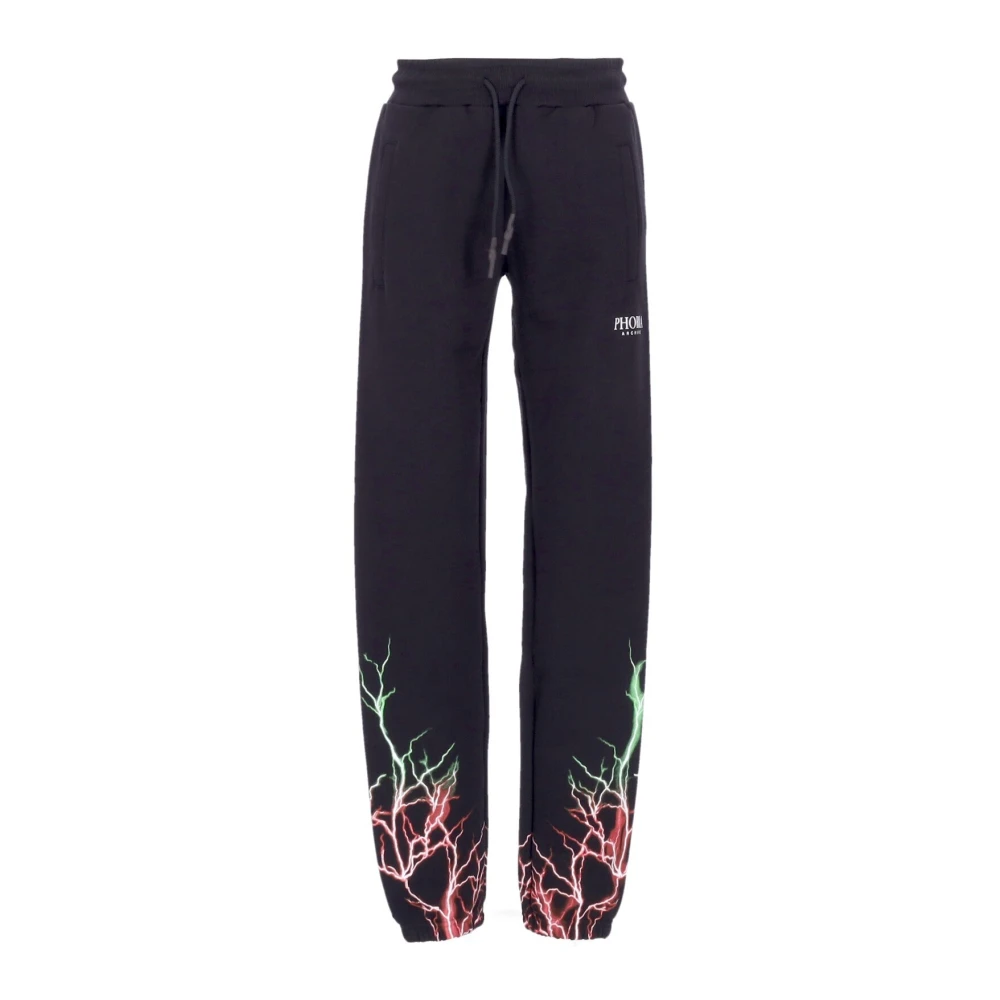 Phobia Archive Uomo Nero Pantaloni, Xl, New,