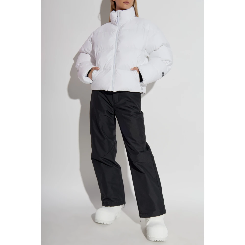 Balenciaga Gevoerde jas uit de Skiwear-collectie White Dames