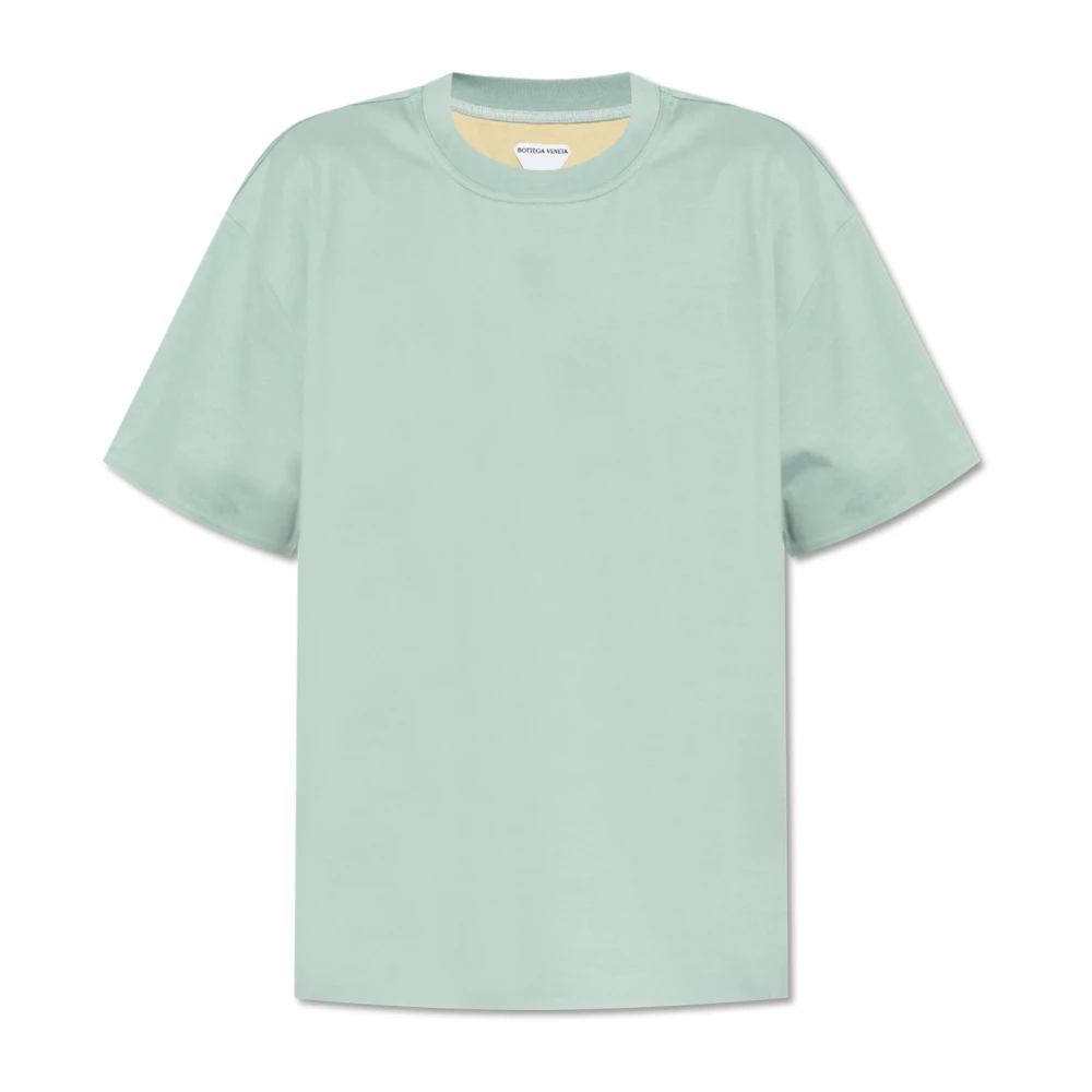 Bottega Veneta Steel Blue Soap Stone T-Shirt Blue Heren