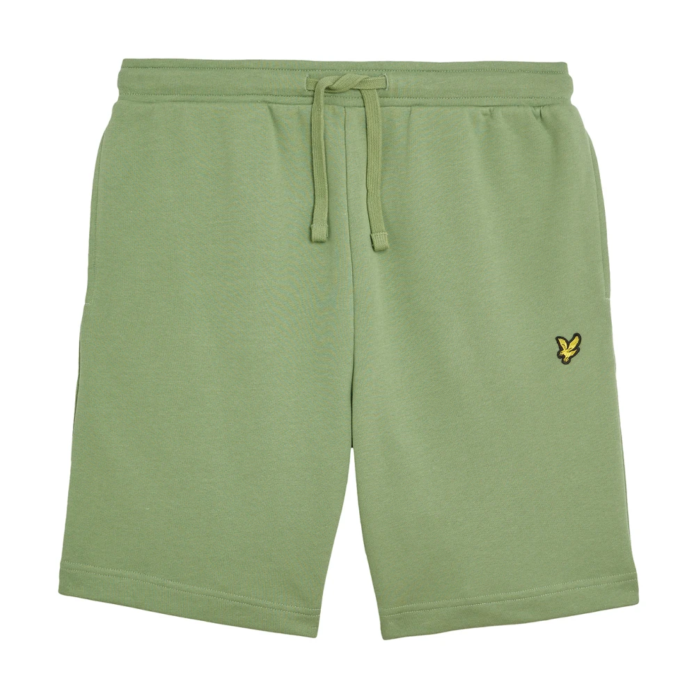 Lyle & Scott Mid Bottoms Sweat Short Green Heren