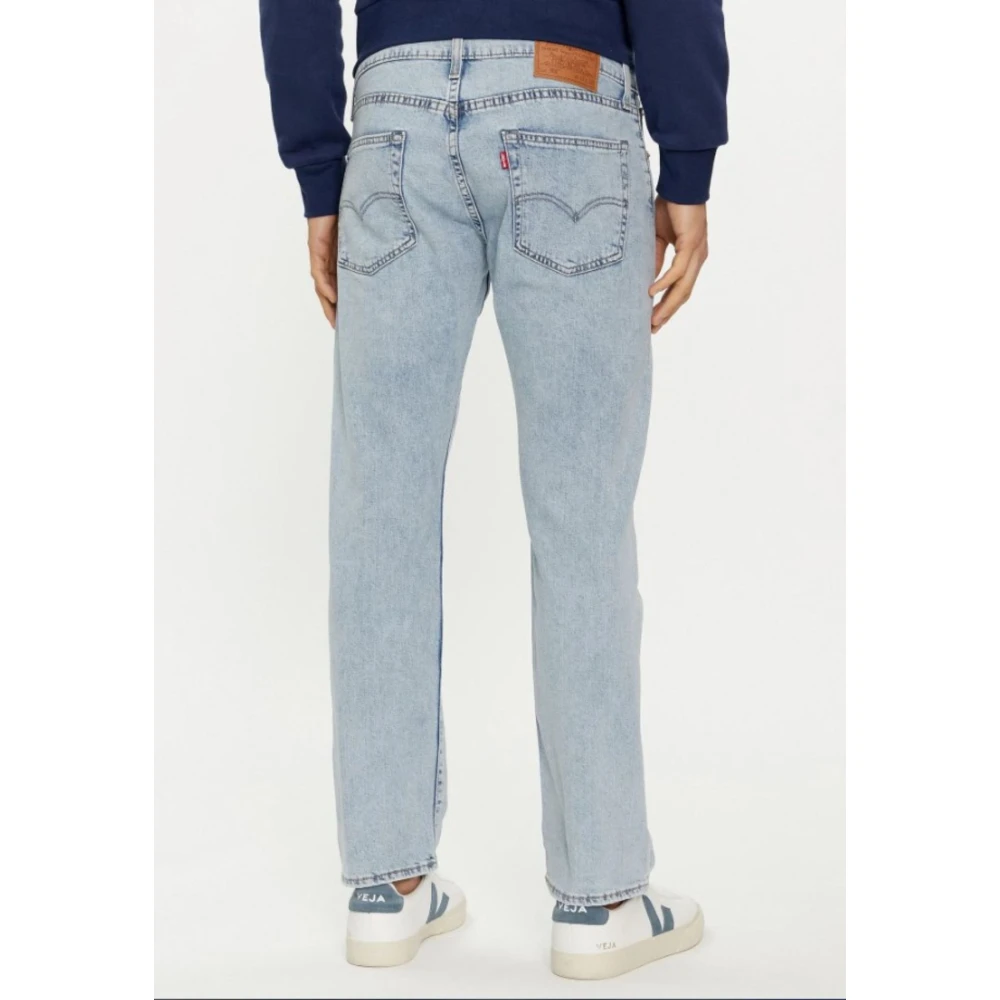 Levi's Heren Tapered Frosty Cool Jeans Blue Heren