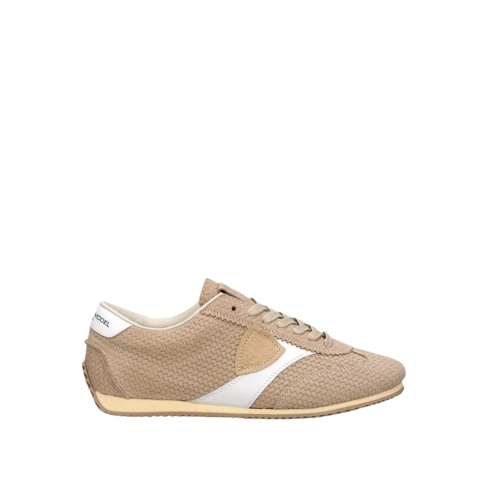 Philippe Model Women's Beige Sneakers, 8 Uk, Planche Low