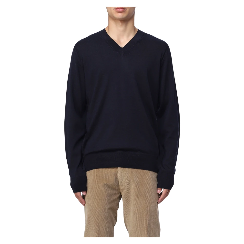 Paolo Pecora Men's Blue Stylish Knitwear Sweaters Collection