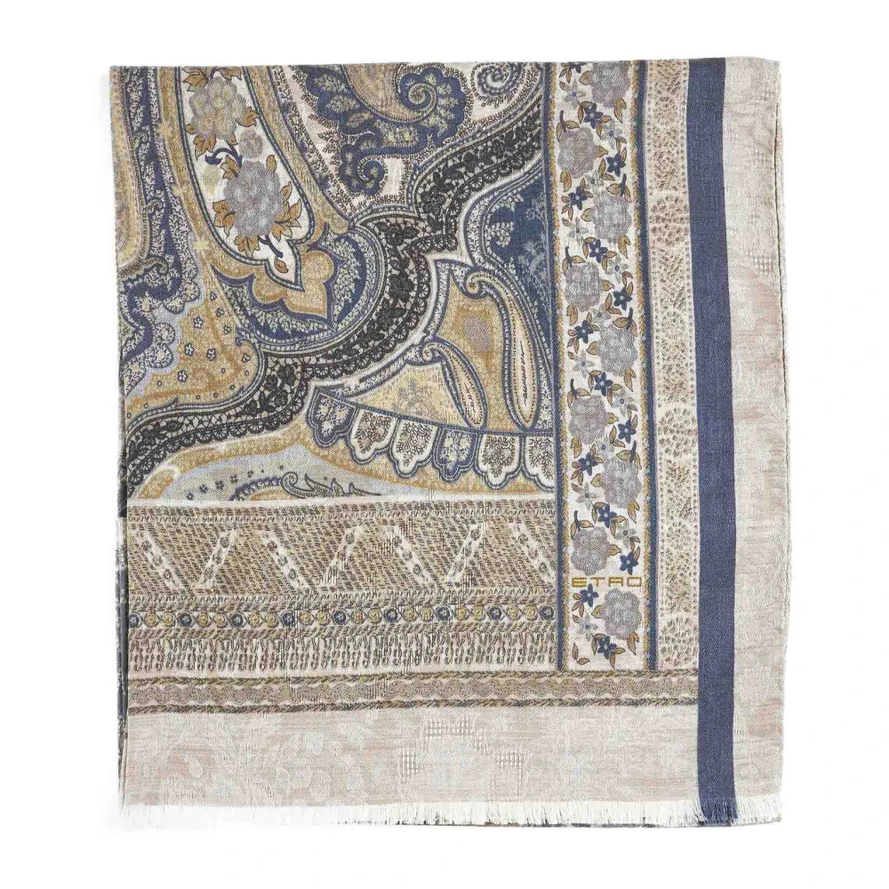 ETRO Stijlvolle Sjaalcollectie voor Mannen Multicolor Heren