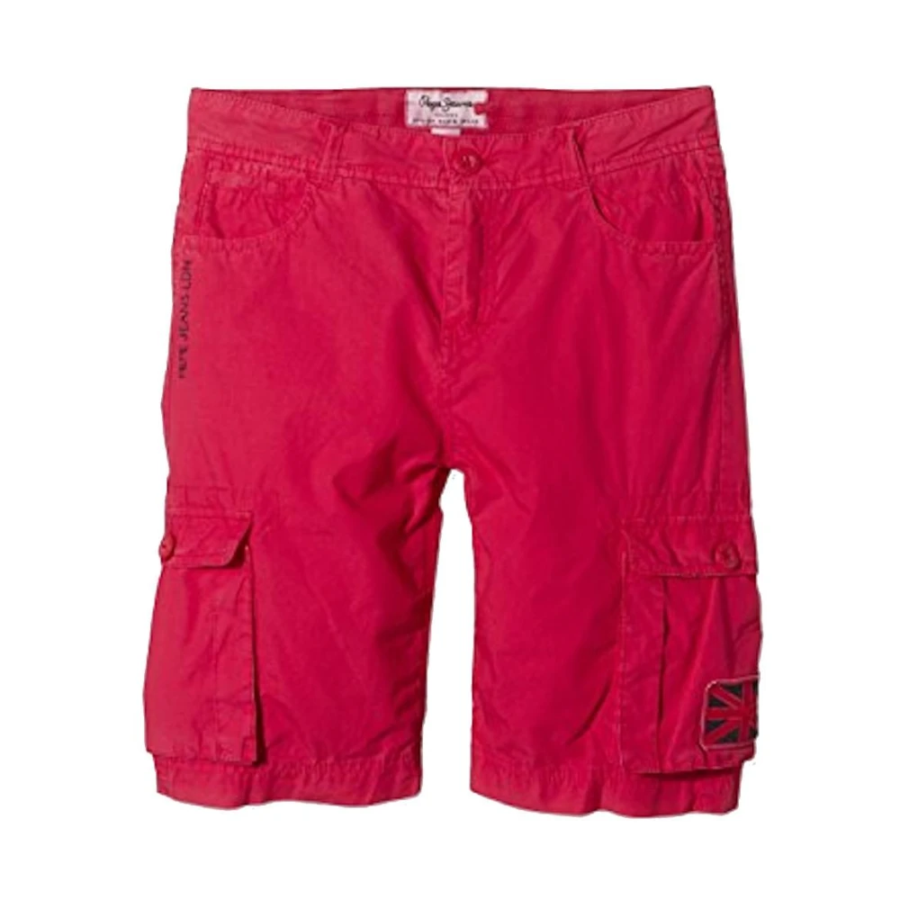 Pepe Jeans Långa shorts Red, Pojke