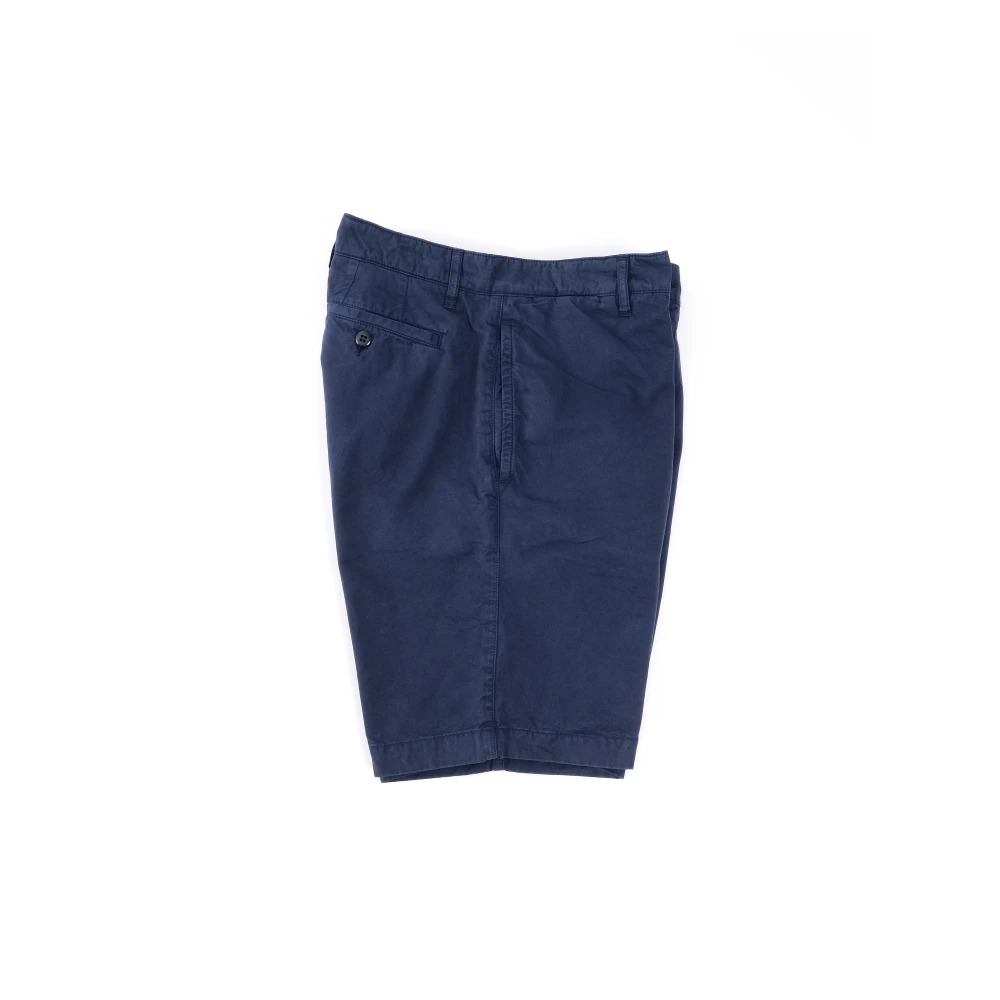 Hartford Casual Shorts Blue Heren