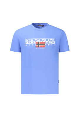 t-shirt-homme-en-coton-bleu