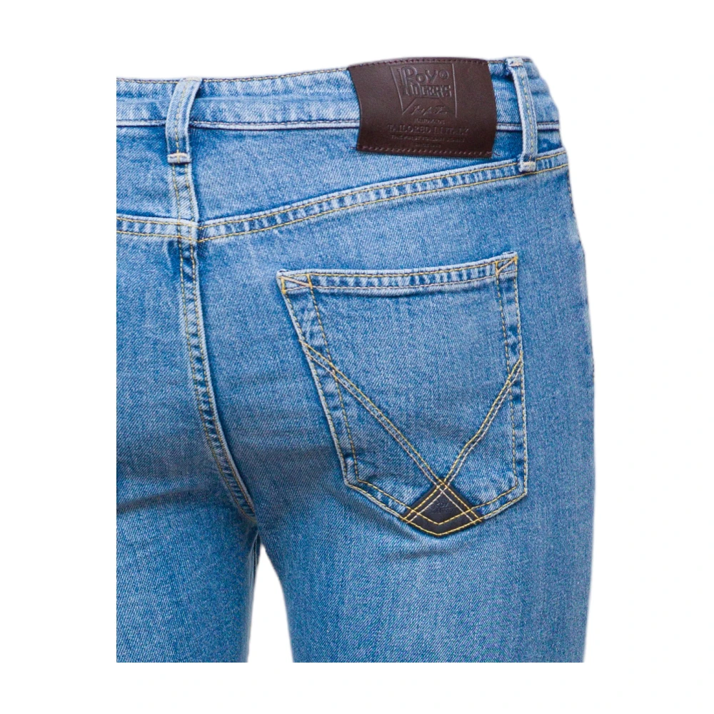 Roy Roger's Lichtgewassen Slim Fit Jeans Blue Heren