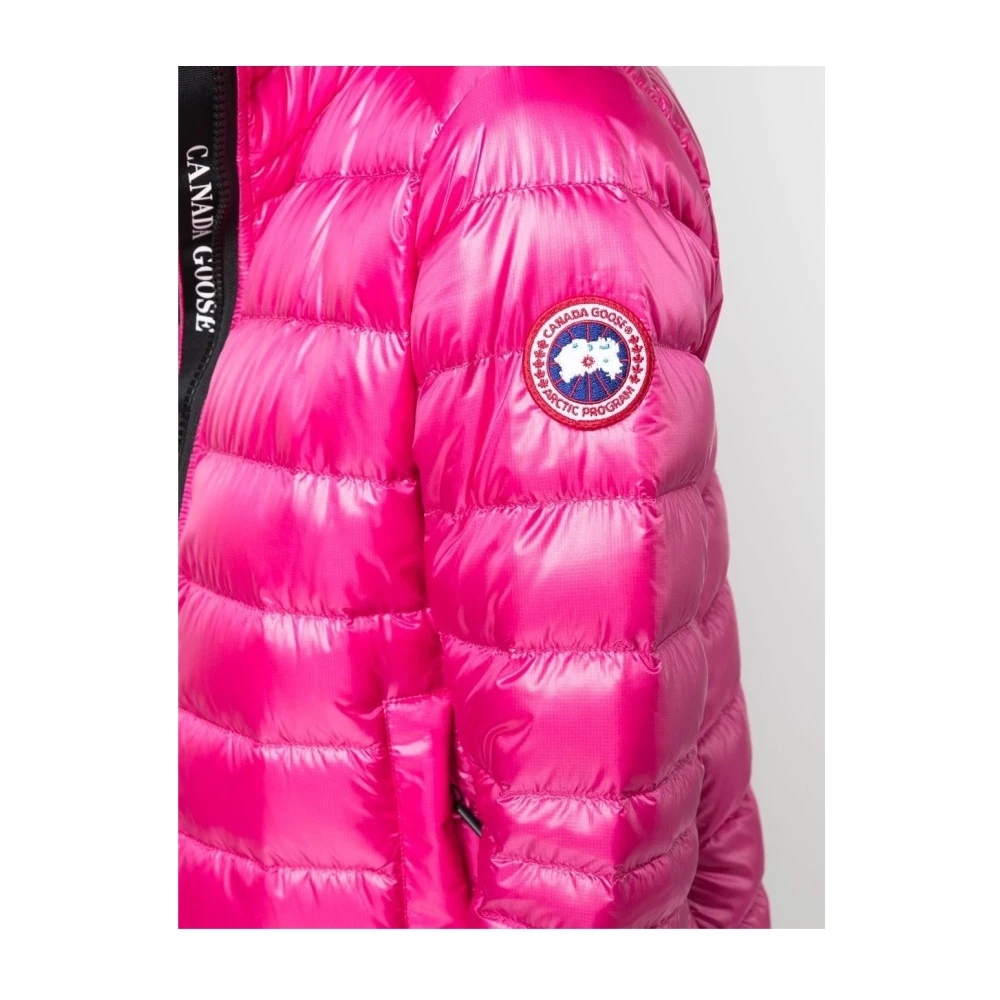 Canada Goose Stijlvolle warme winterjas voor vrouwen Pink Dames
