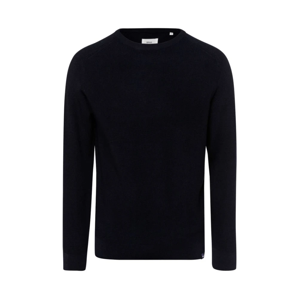 BRAX Sportieve Pullover Roy Feel Good Style Black Heren