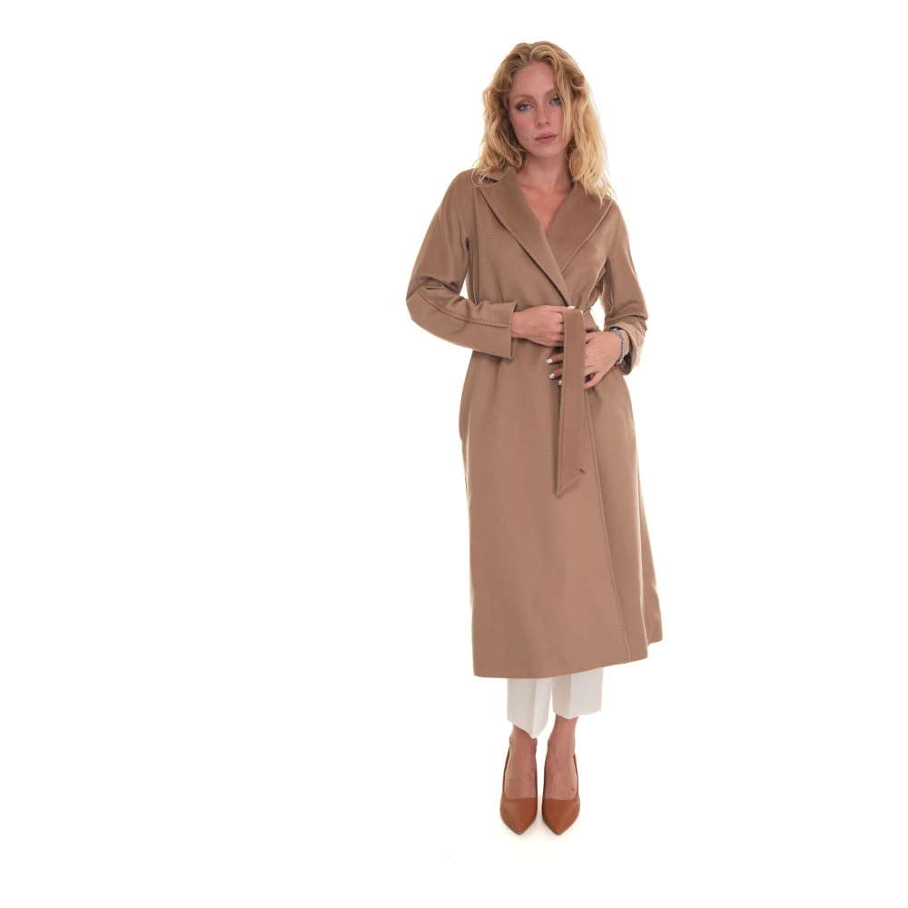 Coats > Belted Coats - - Max Mara Studio - Modalova