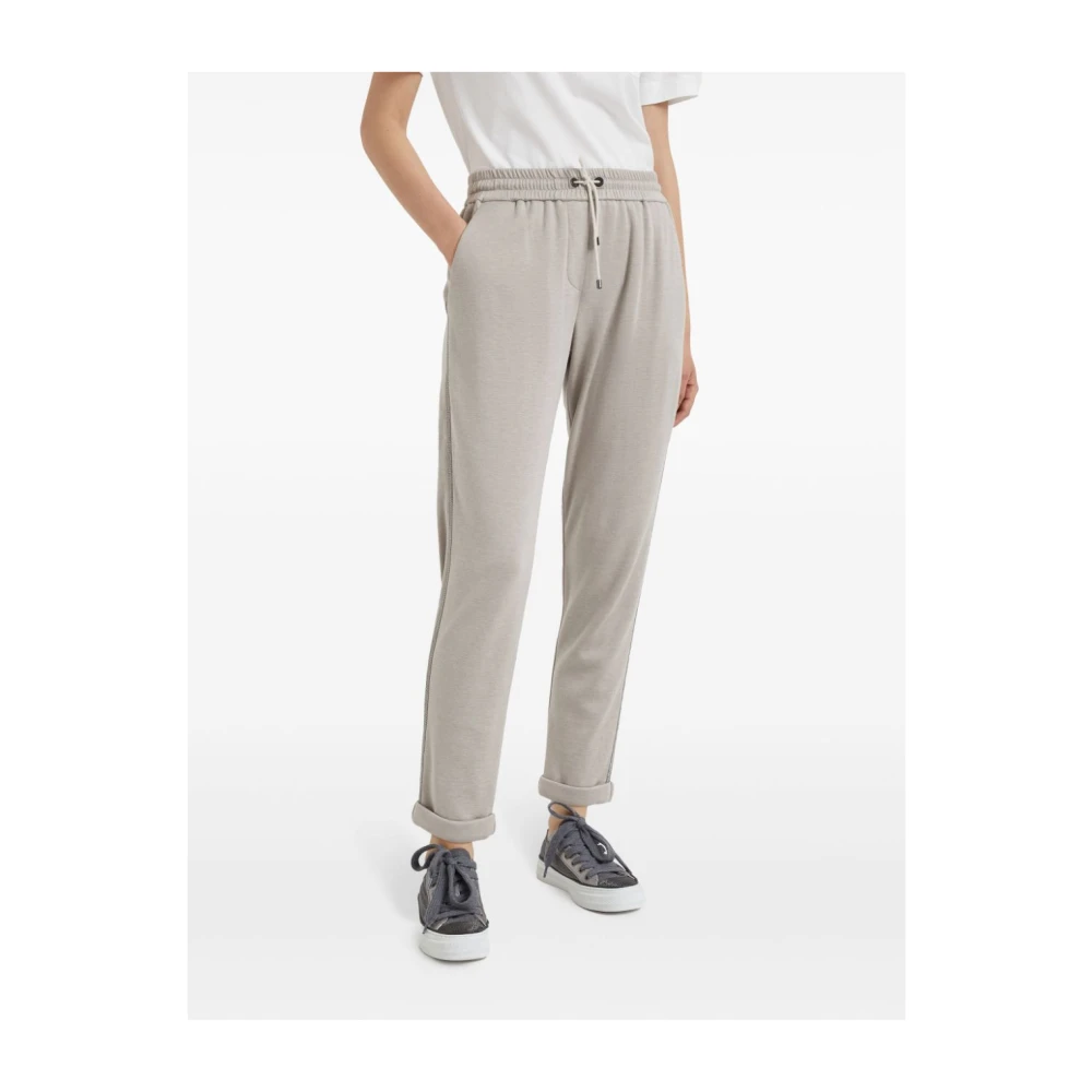 BRUNELLO CUCINELLI Elegante Herenbroek Gray Dames