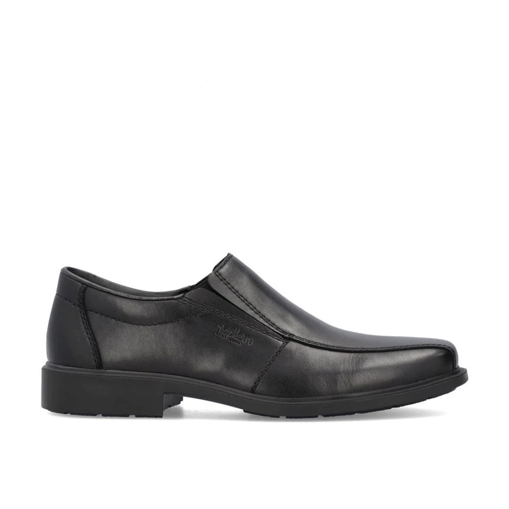 Rieker Men's Black Classic Formal Business Shoes - Loafers - 10 Uk - Shoes
