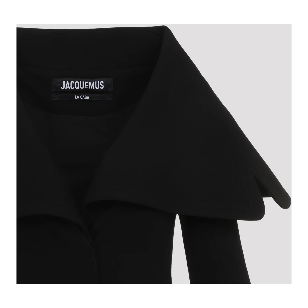 Jacquemus Zwarte Jas voor Vrouwen Aw24 Black Dames