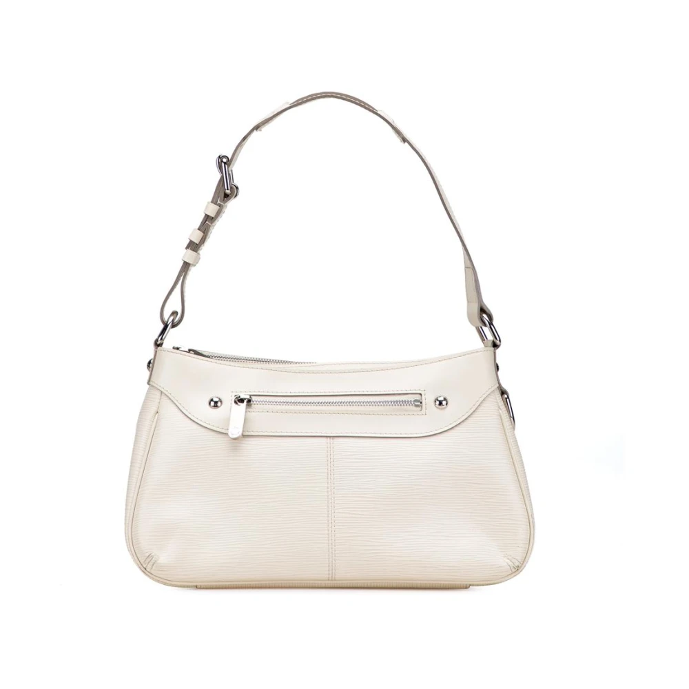 Louis Vuitton Vintage Women's White Pre-Owned Shoulder Bag