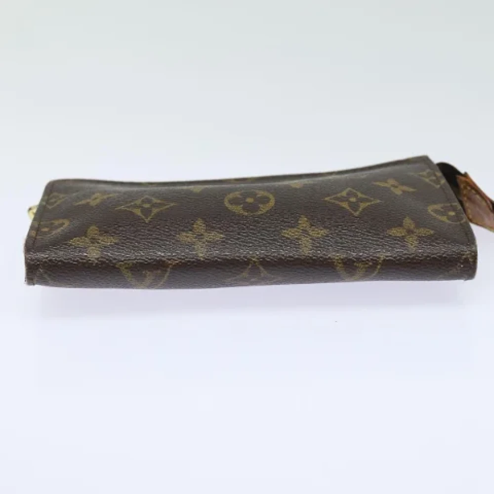 Louis Vuitton Vintage Pre-owned Canvas pouches Brown Dames