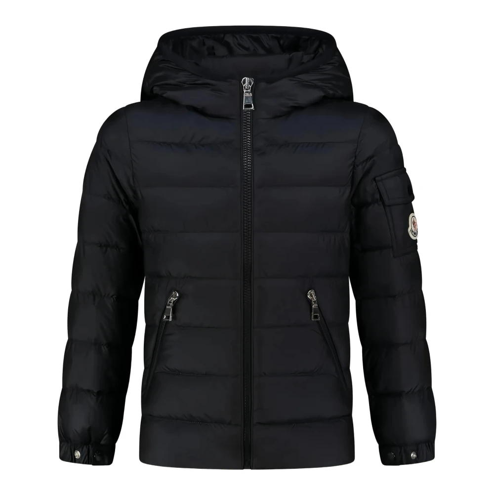 Moncler Unisex Kids Black Winter Jackets, 6 Y, Gles Down Jacket