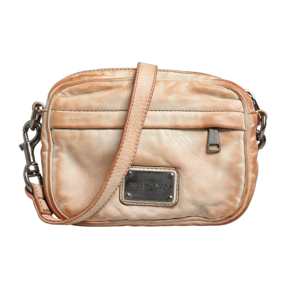 Dolce & Gabbana Women's Beige Shoulder Bag - Cross Body Bags - One Size - Bags