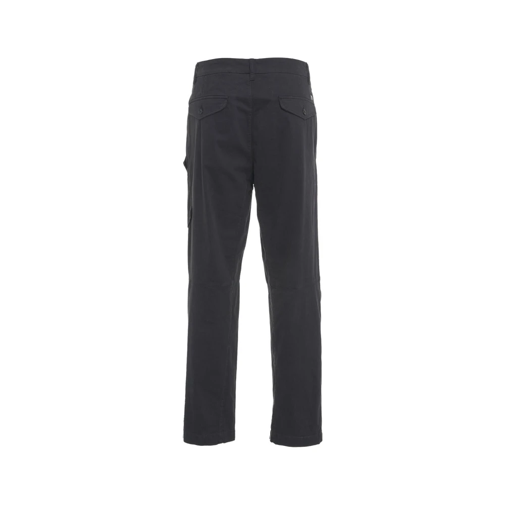 C.P. Company Zwarte Cargo Broek Aw24 Black Heren