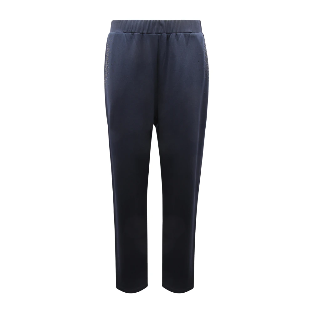 Liu Jo Women's Blue Tf3034 F0778 Joggers - Sweatpants - L - Trousers