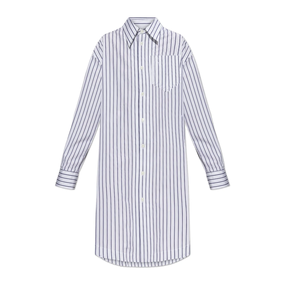 Ami Paris Donna Bianco Abiti, M, New,