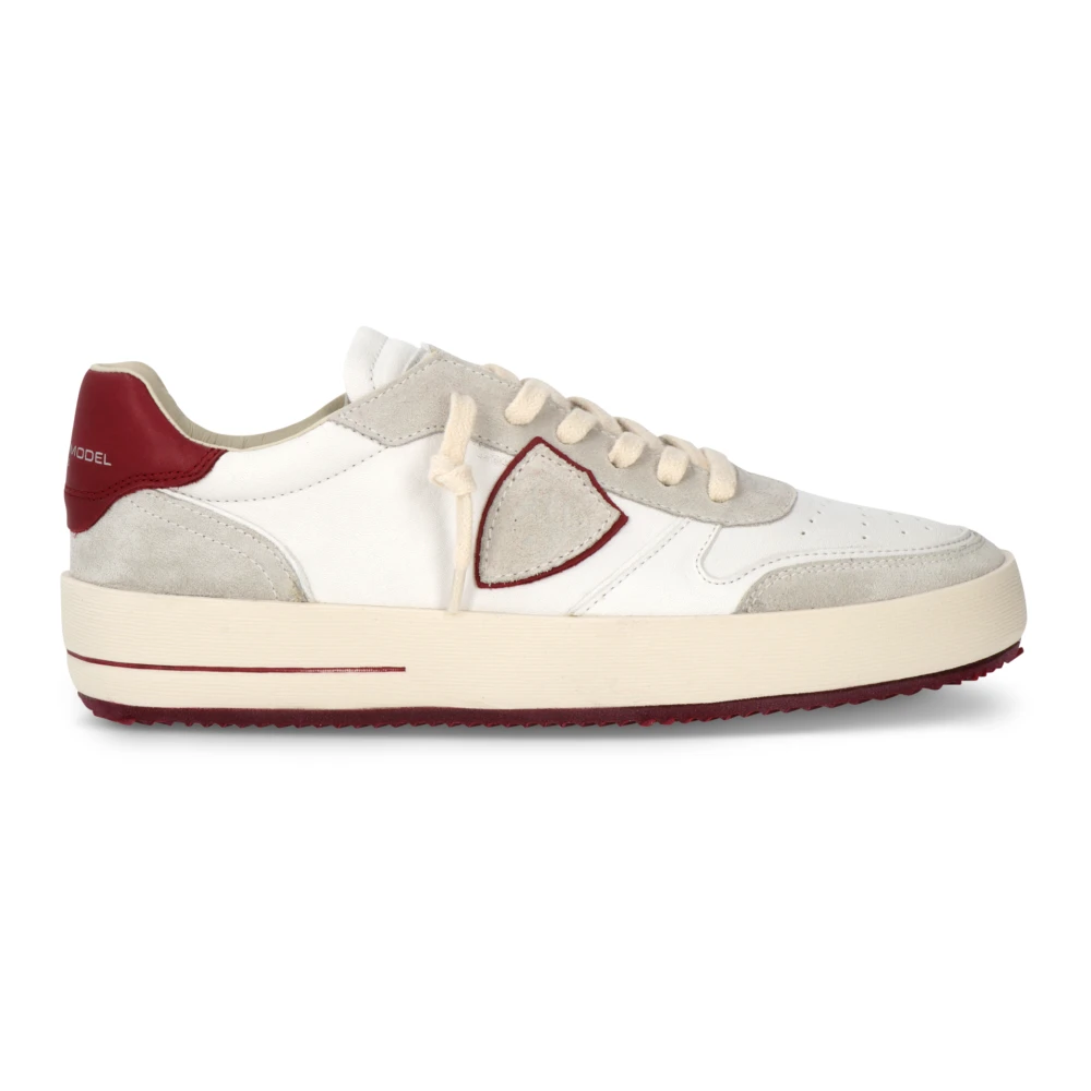 Philippe Model Sneakers Nice Tennis White, Herr