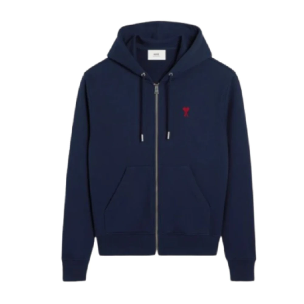 Sweatshirts & Hoodies > Zip-throughs - - Ami Paris - Modalova