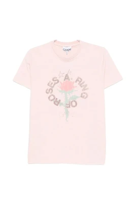 T-shirt med ros