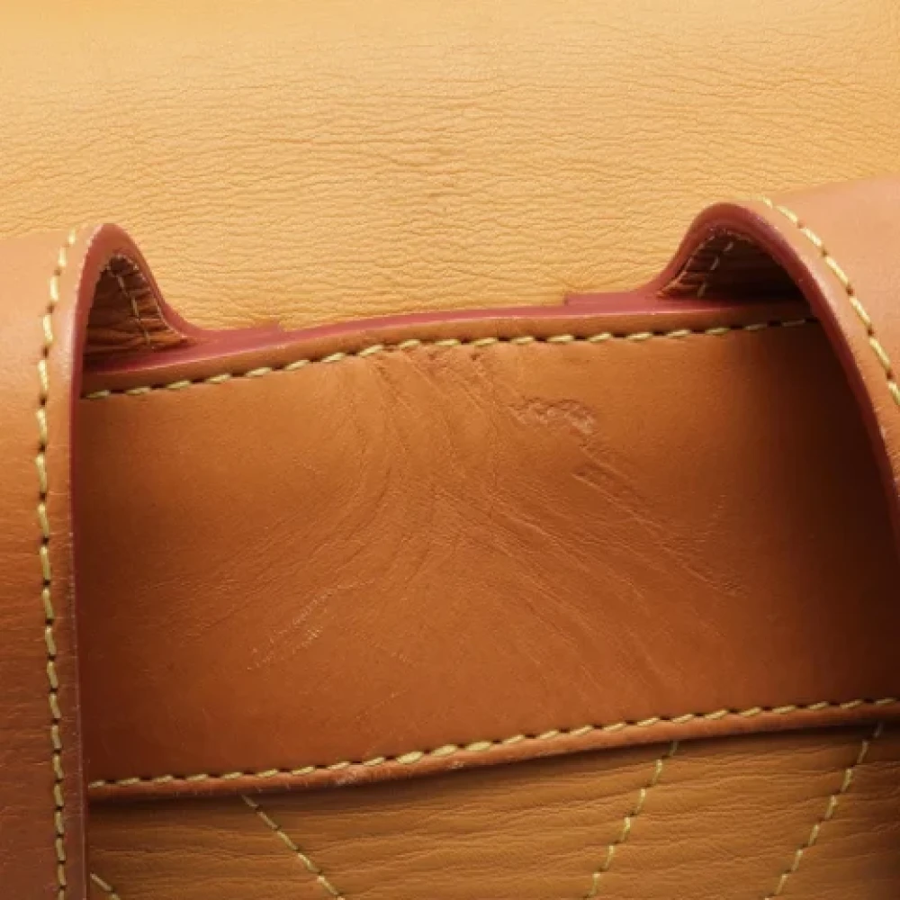 Louis Vuitton Vintage Pre-owned Leather crossbody-bags Brown Heren
