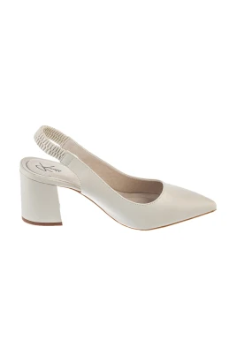 Eleganta delvis öppna pumps