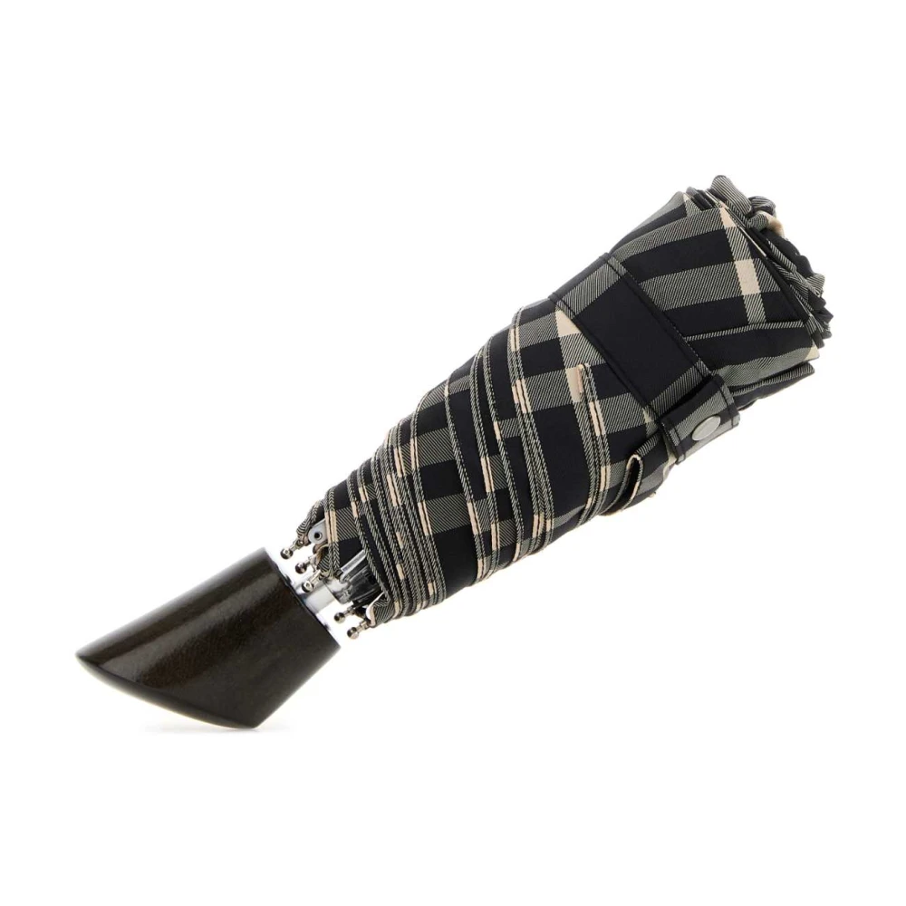 Burberry Multicolor Umbrellas, Female, One Size, Check Folding Umbrella