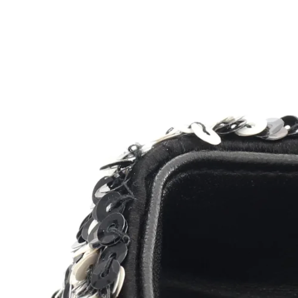 Dior Vintage Pre-owned Leather dior-bags Black Dames