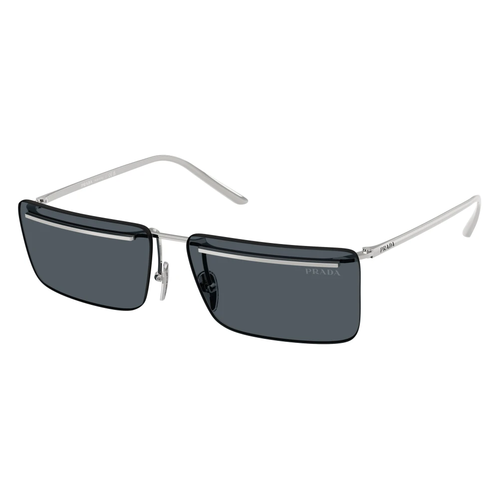 Prada Men's Gray Pr C53s Sunglasses - Sunglasses - 60 Mm - Accessories