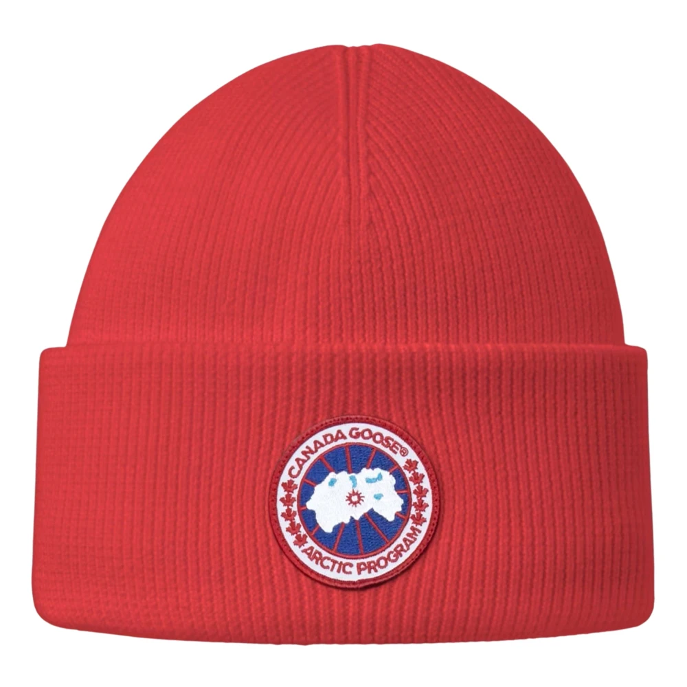 Canada Goose Unisex Red Arctic Toque Beanie Hat