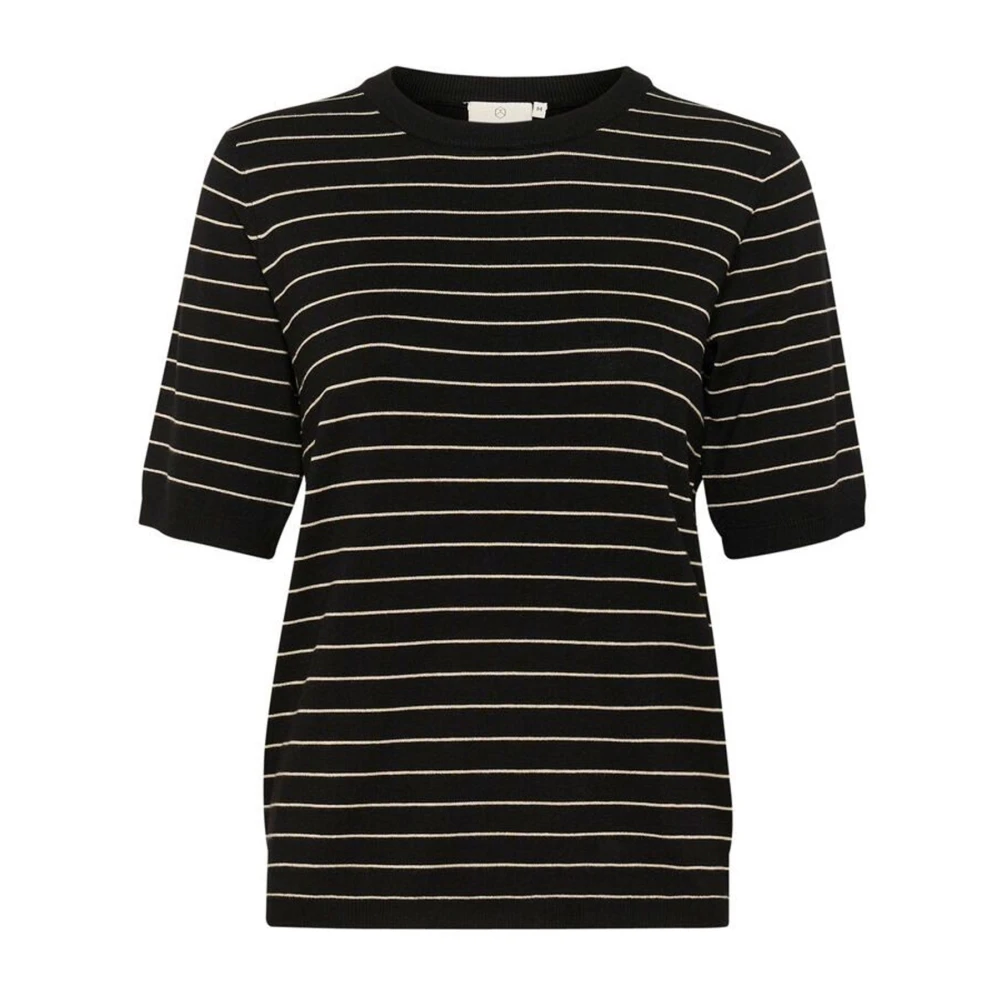 Kaffe Donna Nero T-Shirt Da Lizza - Immagine 2