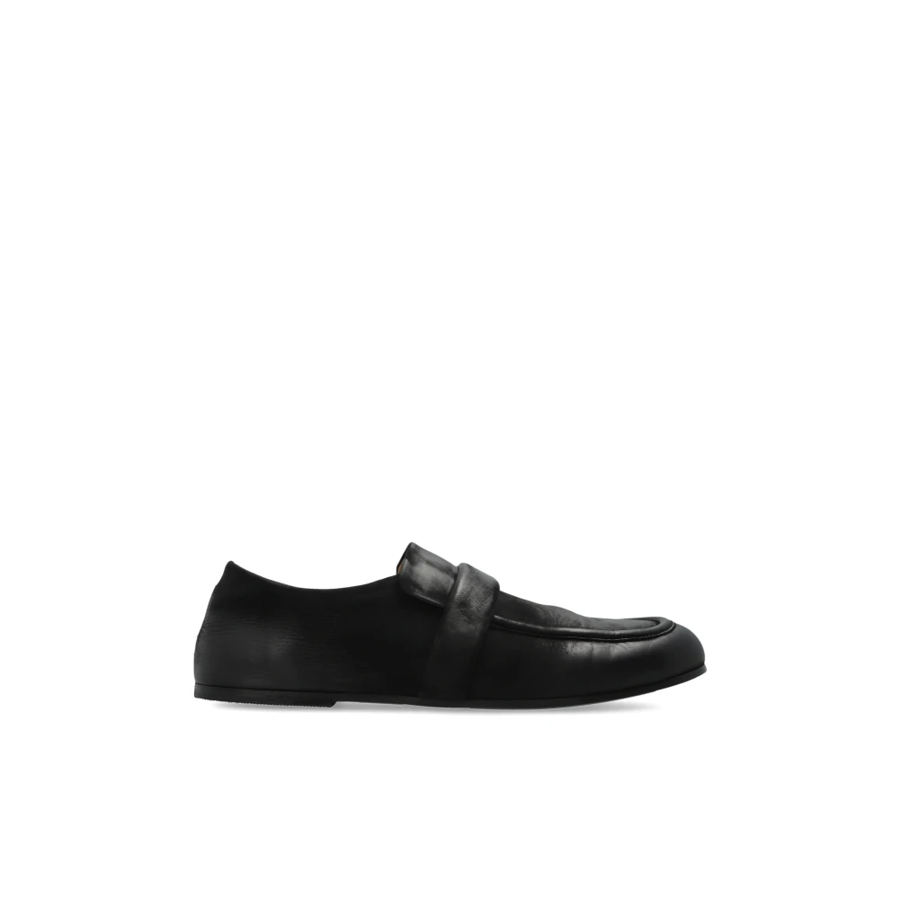 Marsell Donna Nero - Steccoblocco Mocassini In Pelle - Shoes - 41 Eu