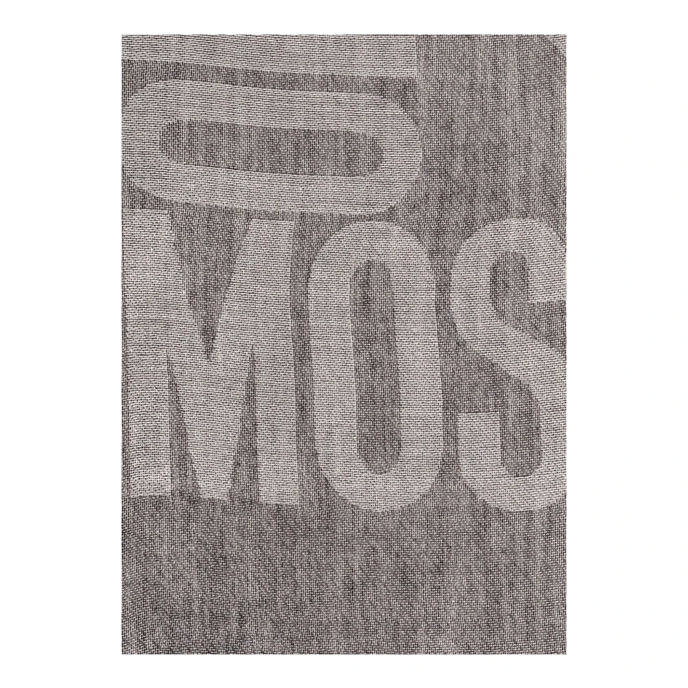 Moschino Sjaal met logo Gray Dames