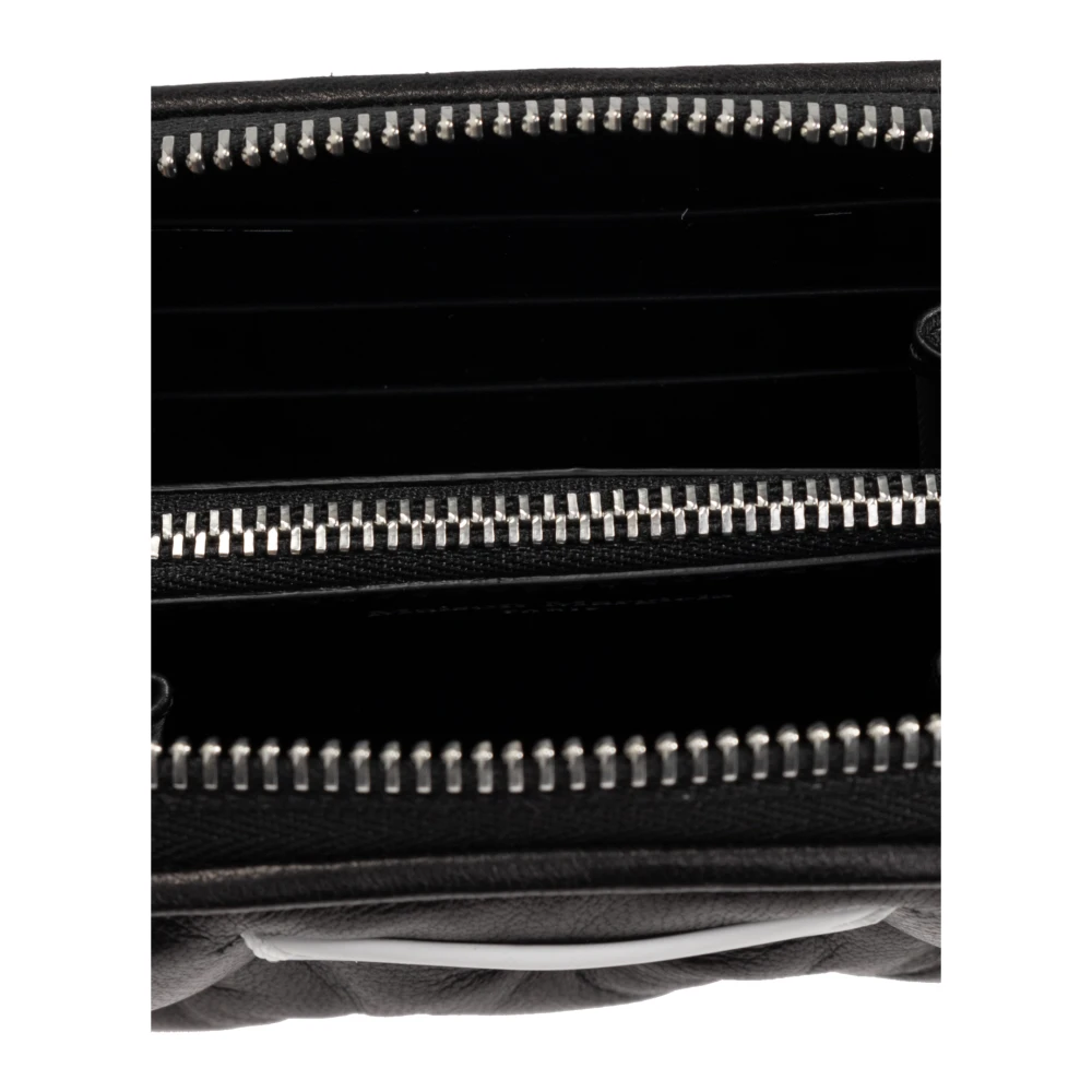 Maison Margiela Portemonnee met logo Black Unisex