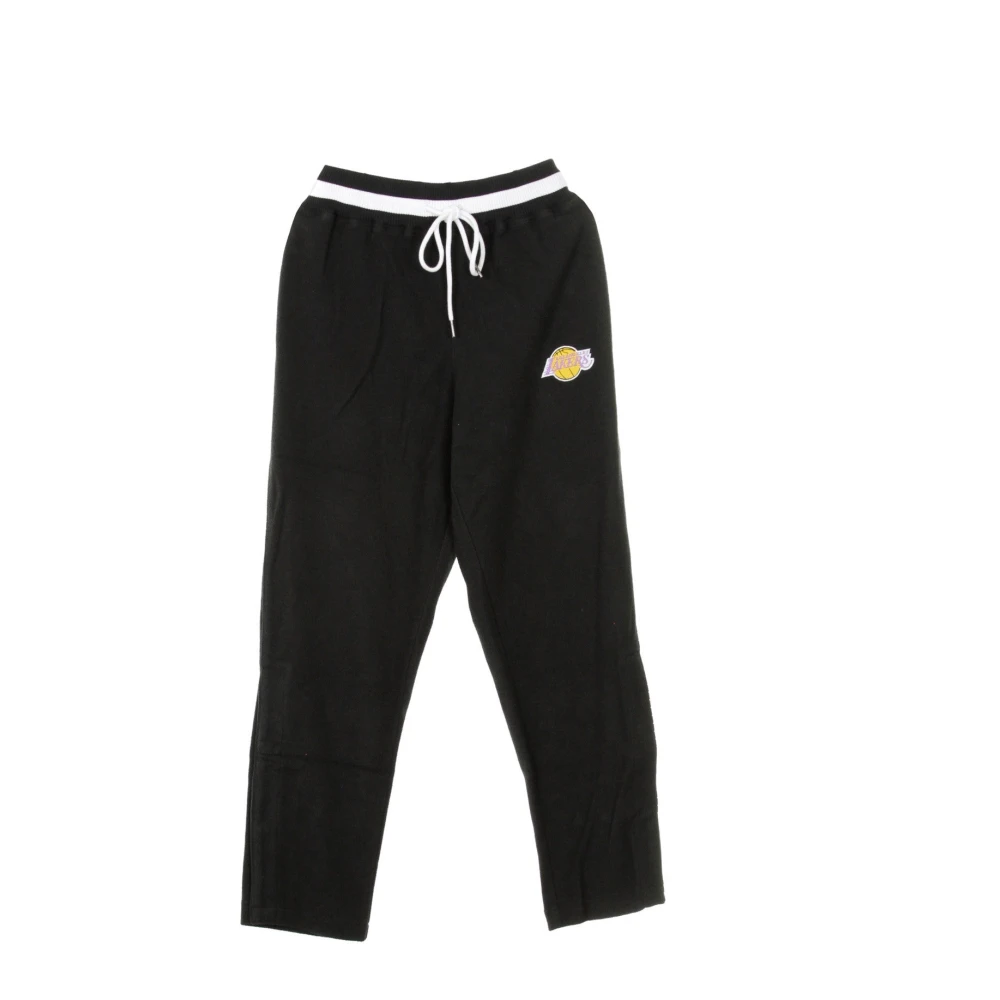 Mitchell & Ness Omgekeerde Fleece Tearaway Broek Black Heren