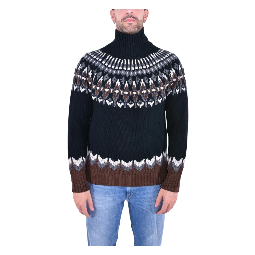 Dondup Herren Multicolor Strickwaren, Mehrfarbig, Mgröße: