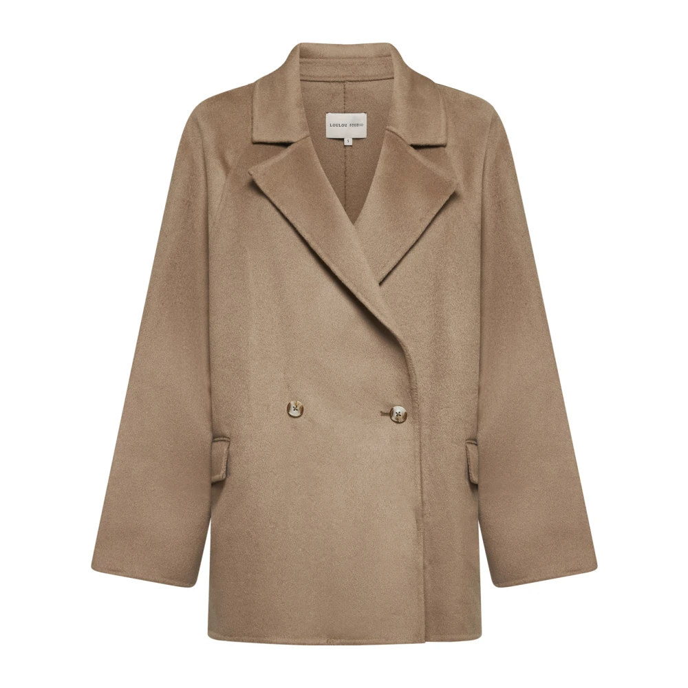 Loulou Studio Beige Jassen voor Vrouwen Beige Dames