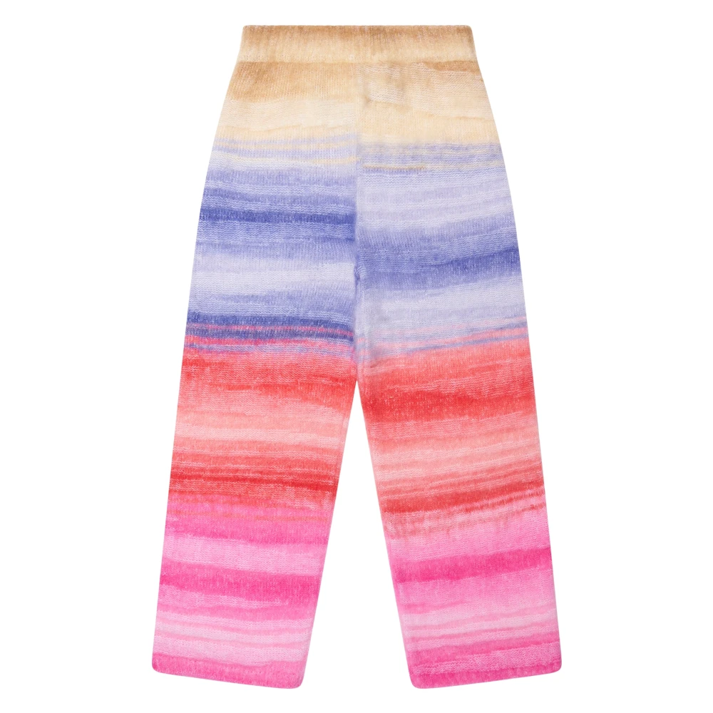 Missoni Colorful Knitted Girls Trousers - Female - Trousers - Multicolor - 10 Y - Kids