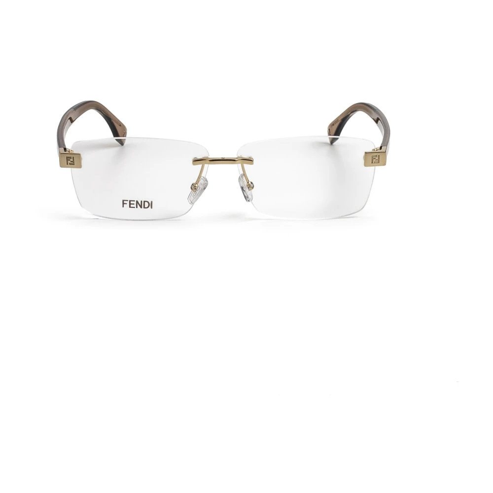 Fendi Men's Yellow Glasses, 60 Mm, Eyeglasses