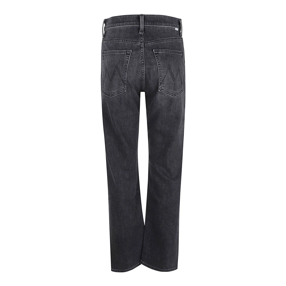 Mother Zwarte Skinny Jeans Gemaakt in de VS Black Dames