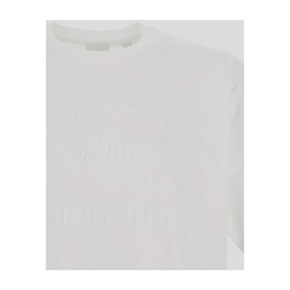 Burberry T-Shirts White Heren