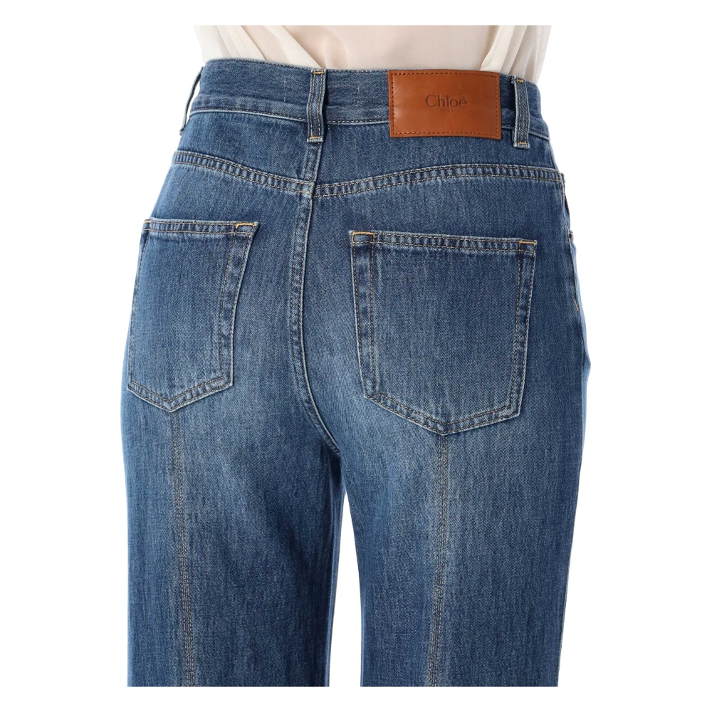 Chloé Wijde jeans voor dames Blue Dames