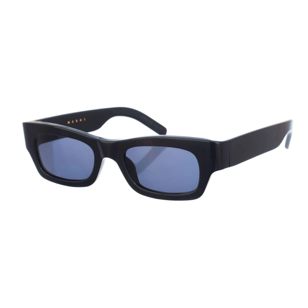 Marni Women's Blue Rectangular Sunglasses - Sunglasses - One Size - Accessories