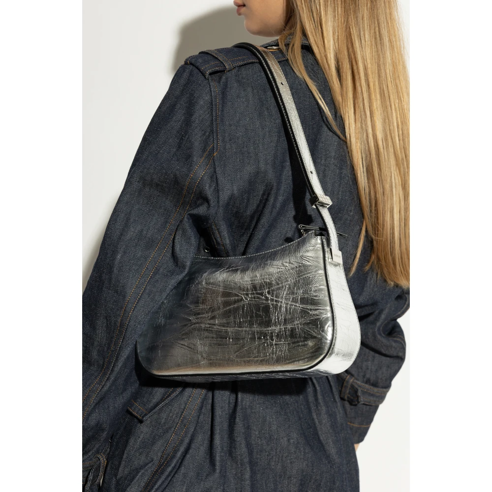 Lanvin Concreto Schoudertas Gray Dames