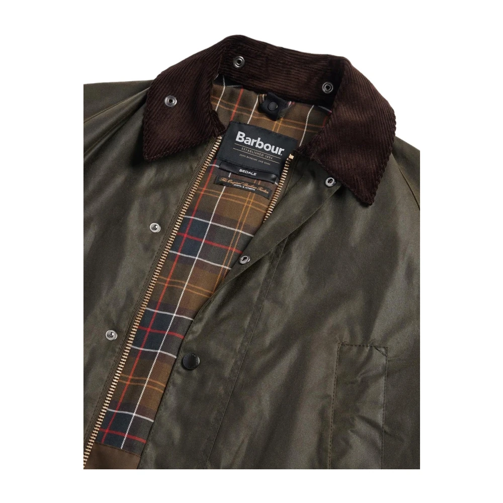Barbour Klassieke Waxjas voor Mannen Green Heren